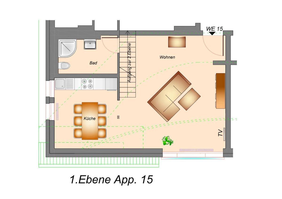 Suite Bragi - Odins Blick Wohnung 15 - Direkt Am Privatstrand, Mit Sauna Und Garten 로베 외부 사진