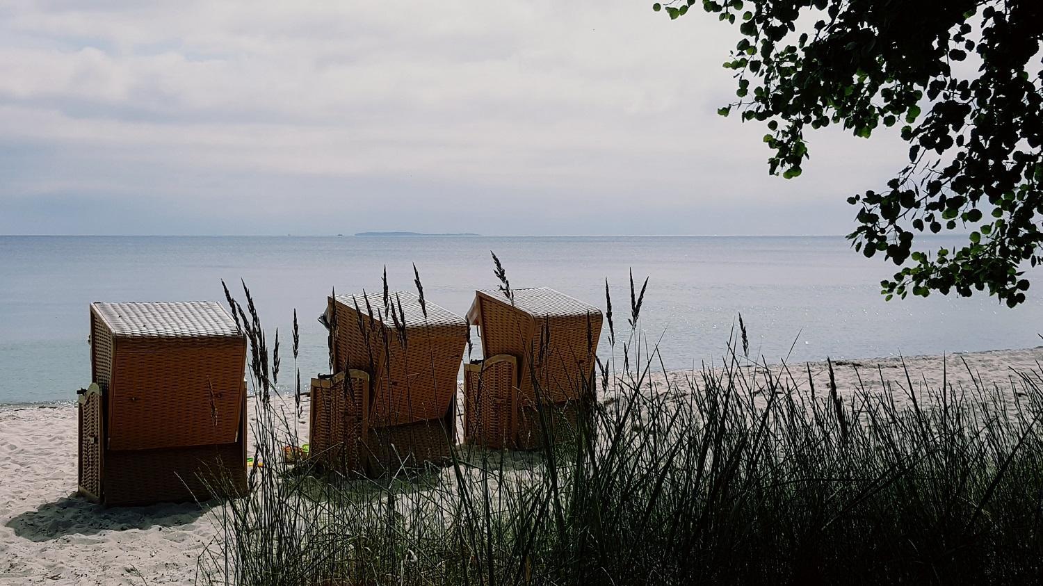 Suite Bragi - Odins Blick Wohnung 15 - Direkt Am Privatstrand, Mit Sauna Und Garten 로베 외부 사진